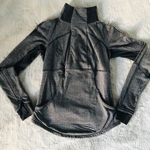 Lululemon Think Fast Half Zip Sweater